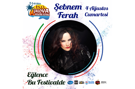 Şebnem Ferah Yalova Müzik Festivali’ne Fırtına Estirmeye Geliyor!