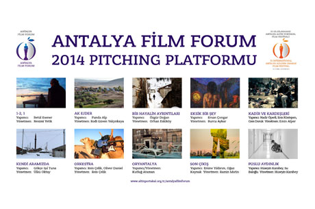 Antalya Film Forum Pitching Platformuna Seilen Projeler Belli Oldu