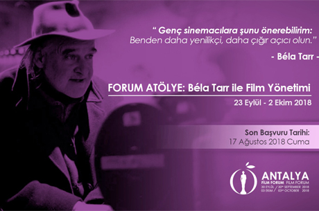Bla Tarr Atlyesiyle Antalya Film Forumda!