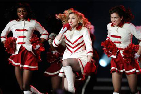 Madonna TT Arena`y Sallad