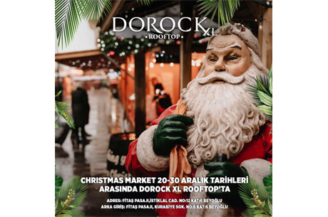 Christmas Market Dorock XL Rooftop’ta!
