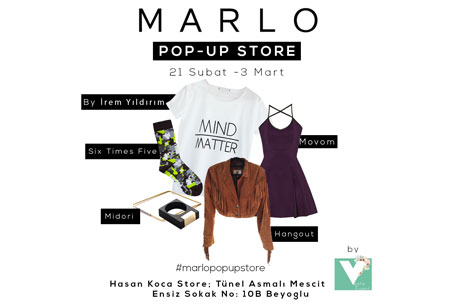 Marlo Pop-Up Store Tnelde!