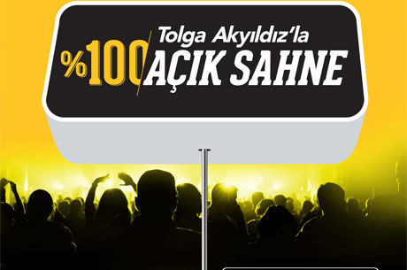 "Tolga Akyldz`la % 100 Ak Sahne" nl simlerle Sezonu Ayor!