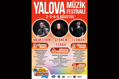 Yalova Mzik Festivaline Hazr!